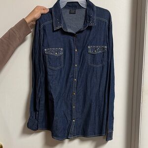 Blue Denim Shirt